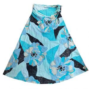 Patagonia Women's Large Blue Floral Skirt